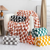 SnuggleWrap - Retro Vloerbedekking Plaid Flanellen Deken